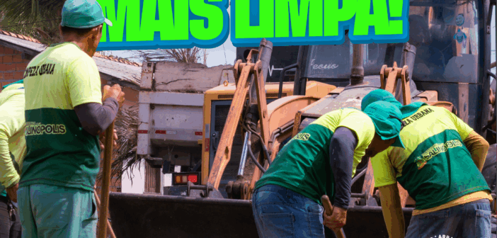 JUNTOS POR UMA CIDADE MAIS LIMPA!