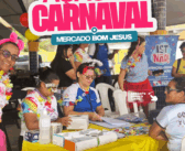 Ação de carnaval no mercado Bom Jesus
