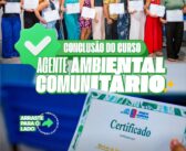 Conclusão do curso de Agente Comunitário Ambiental!
