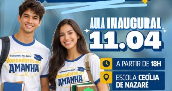 Aula inaugural do Cursinho pré-enem Vencedores do Amanhã!