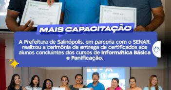 Mais capacitação!